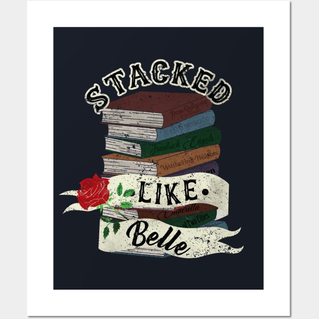 Stacked Like Belle Wall Art by Perpetual Brunch